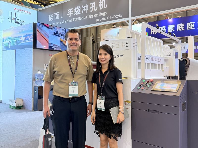 Anze Leather Perforating Machine Get Much Attention‌ In ACLE