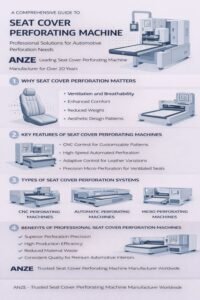 Seat Cover Perforating Machine and Solutions for Automotive